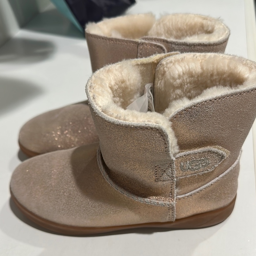 UGG Kids Boots! LIKE NEW!!! Size 12. Pet free smoke free home!